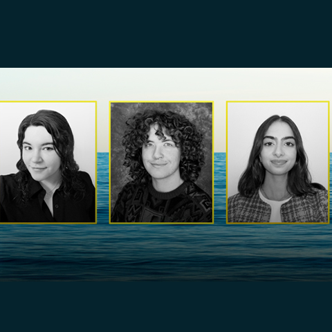 Marine science students